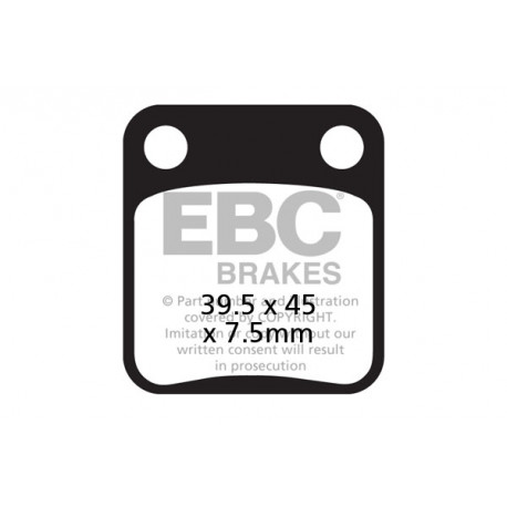 Frâne EBC Moto Saboți frână EBC Sintered FA054R | race-shop.ro