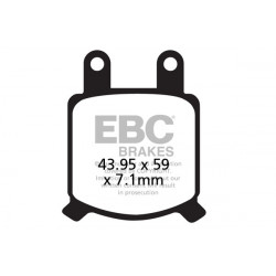 Saboți frână EBC Sintered FA076HH