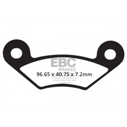 Saboți frână EBC Sintered FA483R