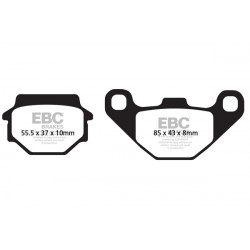 Saboți frână EBC Sintered SFA067HH