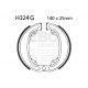Frâne EBC Moto Saboți frână EBC Grooved H324G | race-shop.ro