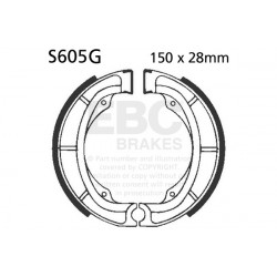 Saboți frână EBC Grooved S605G