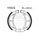 Frâne EBC Moto Saboți frână EBC Grooved Y502G | race-shop.ro