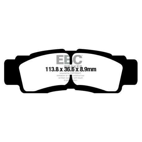 Frâne EBC Moto Saboți frână EBC Sintered FA676R | race-shop.ro