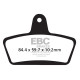 Frâne EBC Moto Plăcuțe frână EBC Double-H Sintered FA623HH | race-shop.ro
