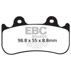 Saboți frână EBC Sintered FA455HH