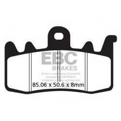 Saboți frână EBC EPFA EPFA630HH