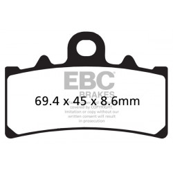 Saboți frână EBC EPFA EPFA606HH