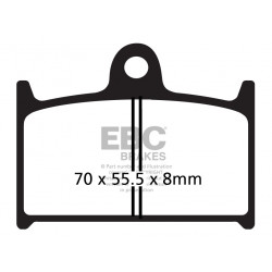 Saboți frână EBC EPFA EPFA145HH