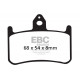 Frâne EBC Moto Saboți frână EBC EPFA EPFA187HH | race-shop.ro