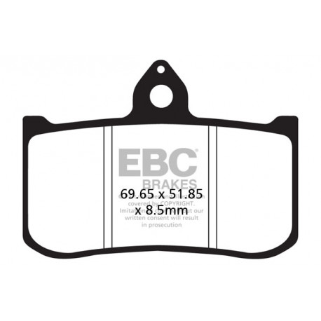 Frâne EBC Moto Saboți frână EBC EPFA EPFA239HH | race-shop.ro
