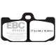 Frâne EBC Moto Saboți frână EBC EPFA EPFA295HH | race-shop.ro