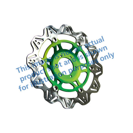 Frâne EBC Moto Disc frână EBC Vee Series VR4166GRN | race-shop.ro