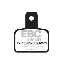 Saboți frână EBC Organic FA495