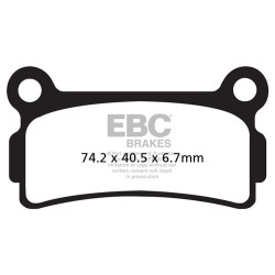 Plăcuțe frână EBC Organic FA FA164