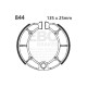 Frâne EBC Moto Saboți frână spate EBC Plain 844 | race-shop.ro