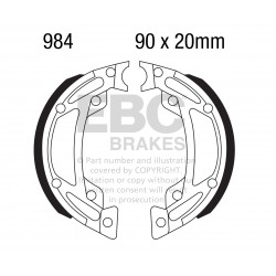 Saboți frână EBC Spate Organic 805