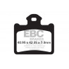 EBC Saboți frână Organic FA602TT
