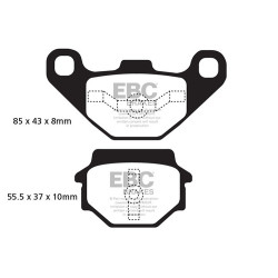 Plăcuțe frână EBC Organic FA FA251