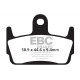 Frâne EBC Moto Saboți frână EBC Organic SFA234 | race-shop.ro