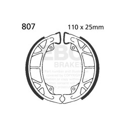Saboți frână spate EBC Plain 807