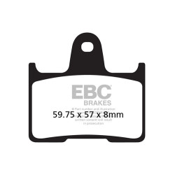 Plăcuțe frână EBC Organic FA FA254