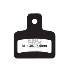 Plăcuțe frână EBC Organic FA FA471