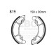 Frâne EBC Moto Saboți frână spate EBC Plain 819 | race-shop.ro