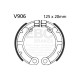 Frâne EBC Moto Saboți frână EBC Plain V906 | race-shop.ro