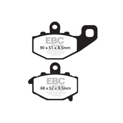 Plăcuțe frână EBC Organic FA FA192