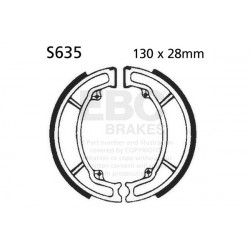 EBC Set saboți frână Organic S635