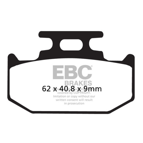 Frâne EBC Moto Plăcuțe frână EBC Carbon TT FA152TT | race-shop.ro