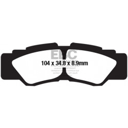 Saboți frână EBC Organic FA677TT