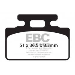 Saboți frână EBC Organic FA151