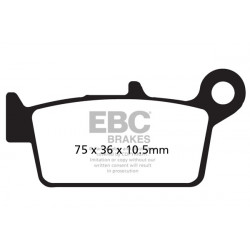 Plăcuțe frână EBC R Series Sintered FA131R