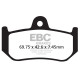 Frâne EBC Moto Plăcuțe frână EBC Double-H Sintered FA320HH | race-shop.ro