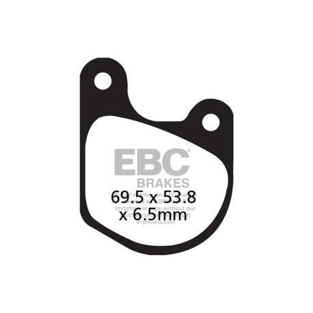 Frâne EBC Moto Plăcuțe frână EBC Organic FA FA071 | race-shop.ro
