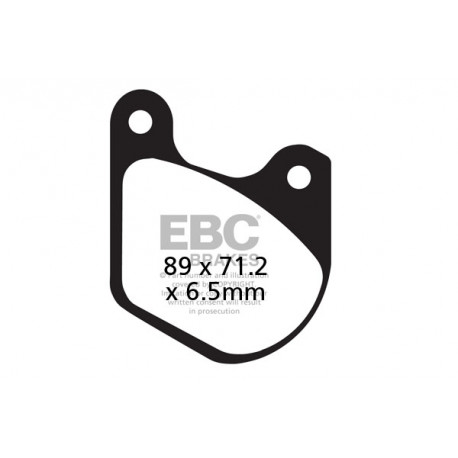 Frâne EBC Moto Saboți frână EBC FA072V | race-shop.ro