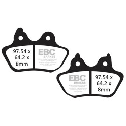 Plăcuțe frână EBC Double-H Sintered FA434HH