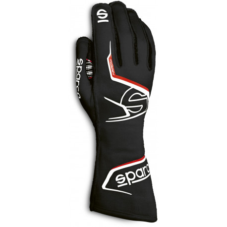 Mănuși Mănuși Arrow FIA omologare (cusătură exterior) negru/ roșu | race-shop.ro