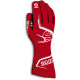 Mănuși Mănuși Arrow FIA omologare (cusătură exterior) roșu | race-shop.ro