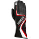 Mănuși Mănuși Sparco Record (cusătură exterior) negru/ roșu | race-shop.ro