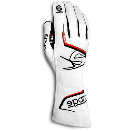 Mănuși Mănuși de karting Sparco ARROW K (cusături exterioare), alb | race-shop.ro