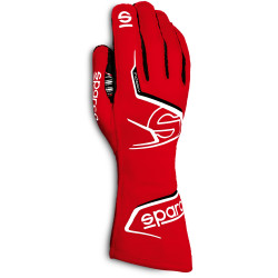 Mănuși de curse Sparco Arrow Karting (external stitching) red