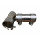 Coliere, cuple evacuare Cuplă evacuare 89mm (3,5") SS | race-shop.ro