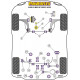 A3 / S3 / RS3 Powerflex Bucșă tampon motor sus Audi A3 Quattro MK2 8P (2003-2012) | race-shop.ro