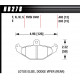 Plăcuțe frână HAWK Performance Plăcuțe frână spate Hawk HB278E.583, Race, min-max 37°C-300°C | race-shop.ro