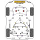 E46 3 Series M3 Powerflex Set bucșe braț spate inferior BMW 3 Series E46 (1999 - 2006) M3 inc CSL | race-shop.ro