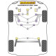 Fiesta Models Powerflex Bucșă tampon motor jos, bucșă și suport, Tuning Ford Fiesta Mk6 inc ST (2002-2008) | race-shop.ro