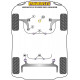 Leon Models Powerflex Bucșă spate braț față, reglare înclinare Seat Leon MK3 5F upto 150PS (2013-) Rear Beam | race-shop.ro